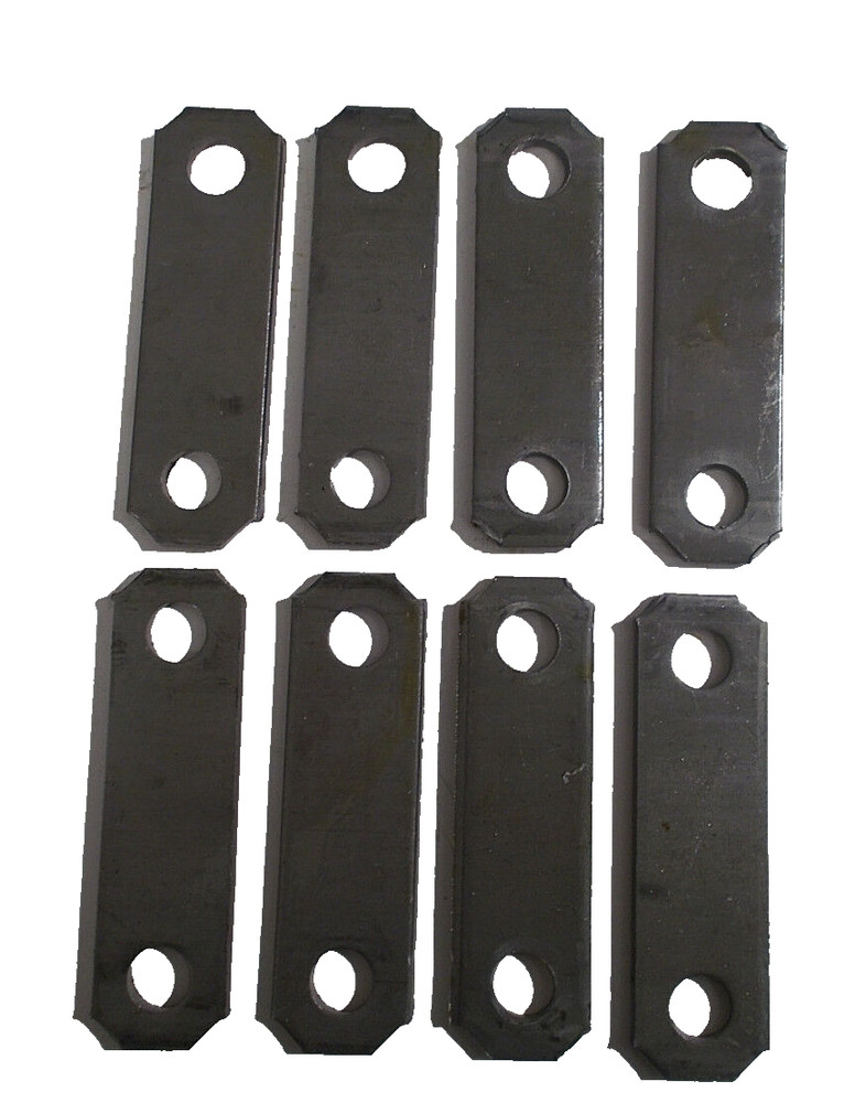 8- Shackle Link Strap 3.125" on Center Trailer Leaf Spring Axle fits Dexter ALKO