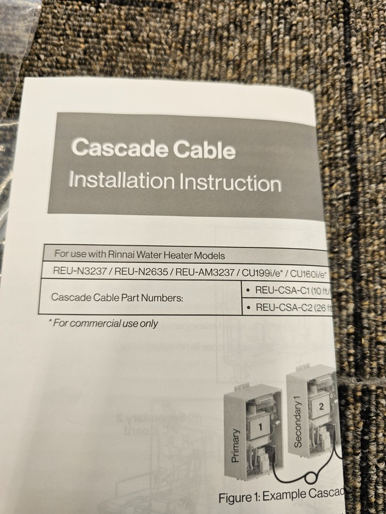 Rinnai REU-CSA-C1 Communication Harness / Cascade Cable