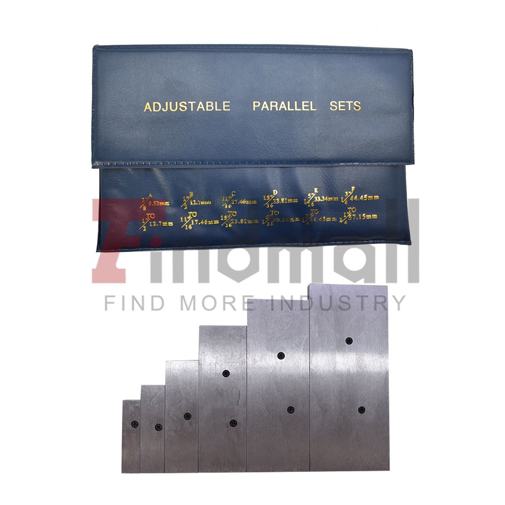 Adjustable Parallel Set 3/8" - 2-1/4" 6PCS New