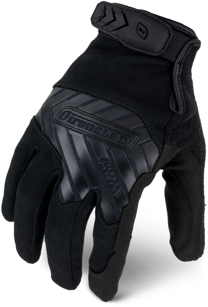 IronClad IEXT-PBLK Command Tactical Pro Touchscreen Gloves (Black) -Select Size
