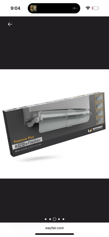 WITFORMS A/C AIR DEFLECTOR