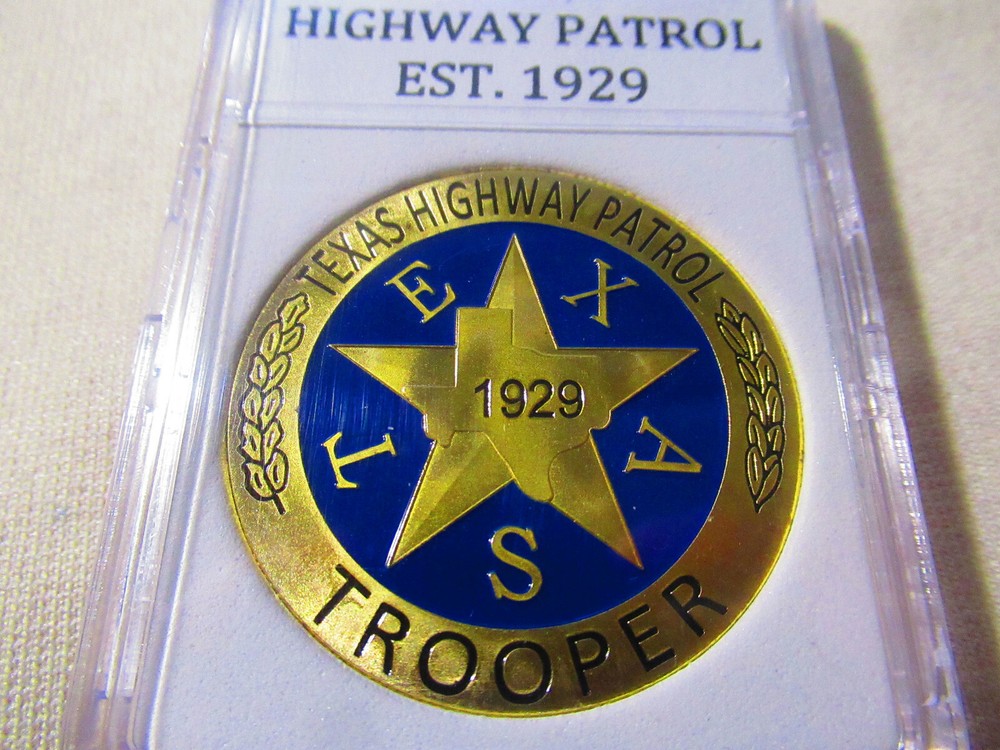 TEXAS HIGHWAY PATROL Challenge Coin