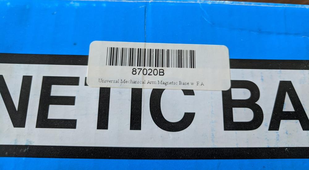 Universal Mechanical Arm Magnetic Base 87020B