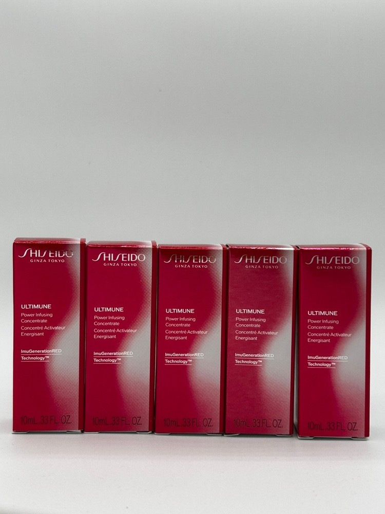 SHISEIDO Ultimune Power infusing Concentrate 10ml * 5pc = total 50ml /$140 value