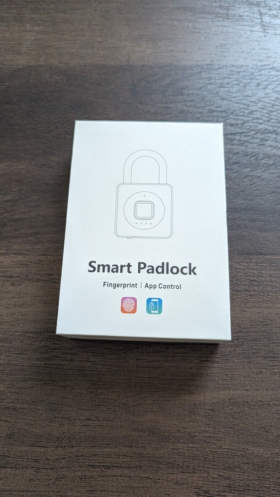 Smart Padlock Fingerprint/App Control eLinkSmart P6BF (Black)