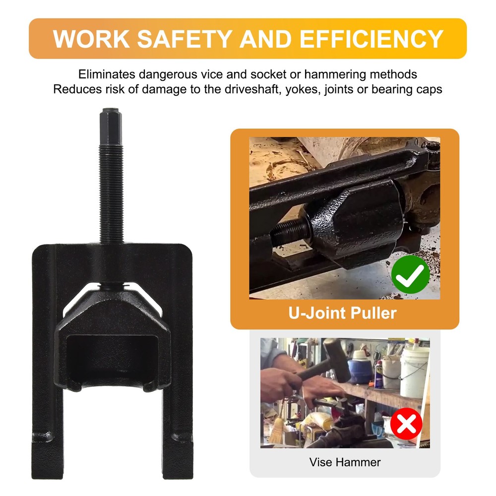 10105 Heavy Duty Universal Joint Puller Press Removal U-Joint Tool Class 1--3 US