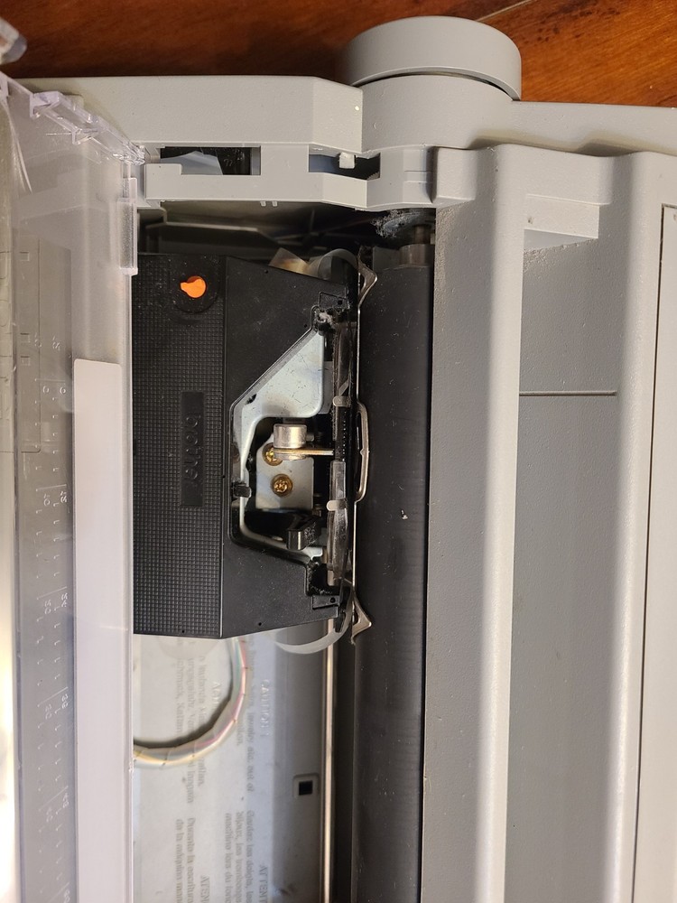 Brother gx-7500 typewriter tested, working