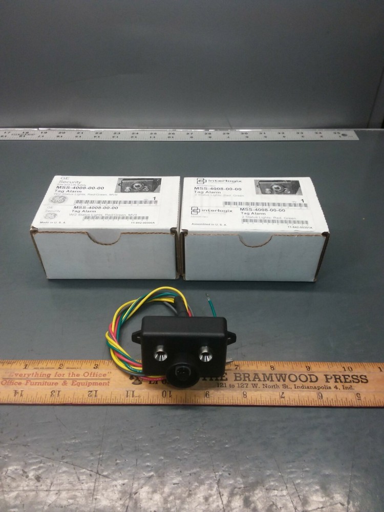 2/PACK NOS GE MobileView MSS-4008-00-00 Camera Tag Switch, Event Marker, Status