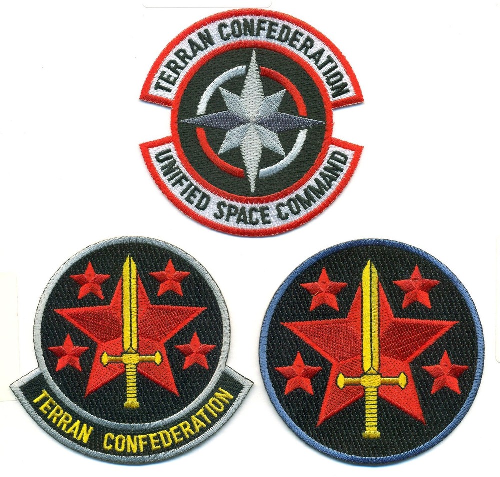 WING COMMANDER -TERRAN CONFEDERATION PATCH SET - WING01-03