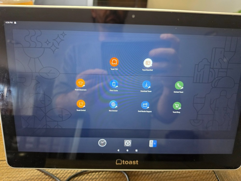 Complete Toast Flex System POS Screen, Customer Screen, Printer, Tap, Handheld