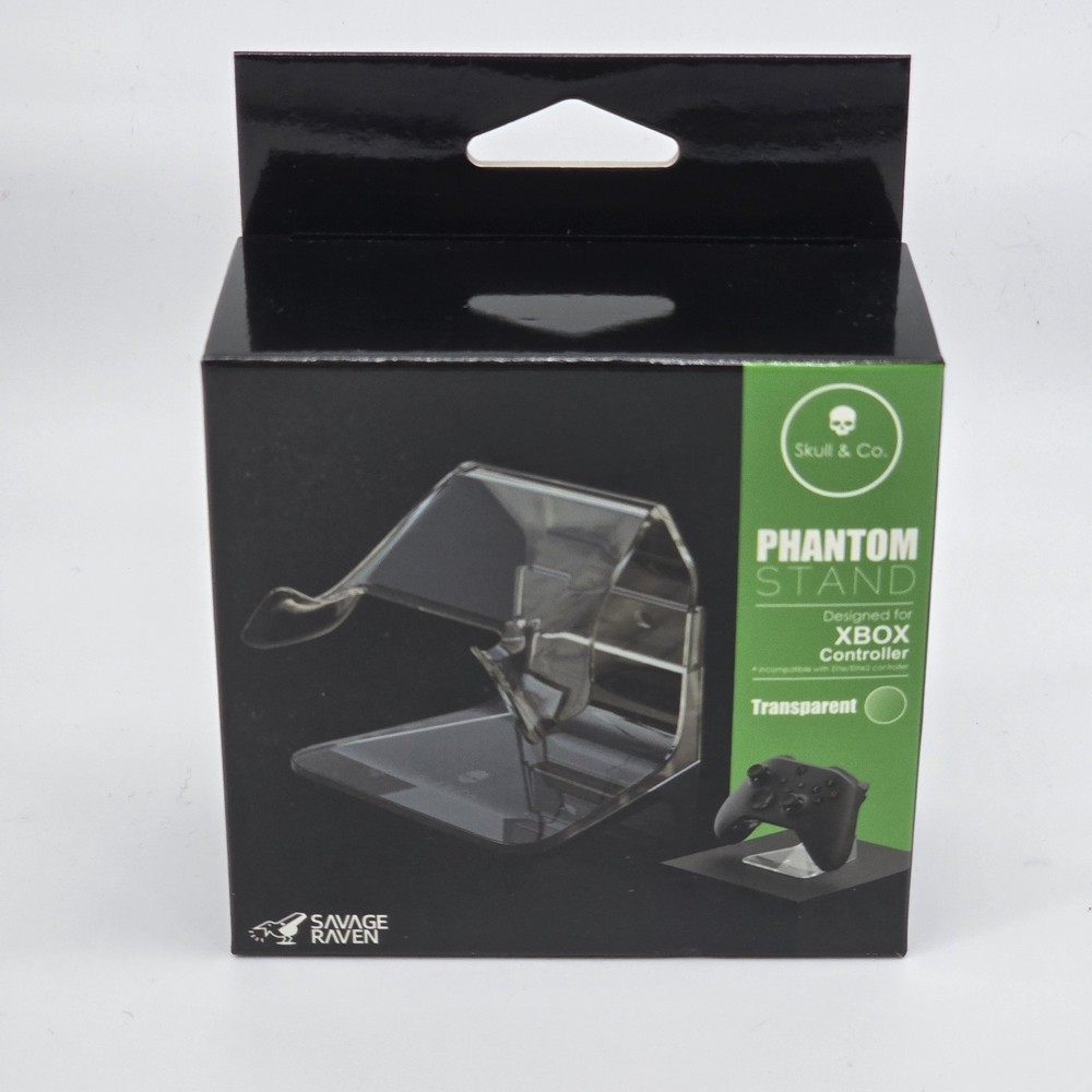 Skull & Co Phantom Stand For Xbox Controller Transparent New In Box
