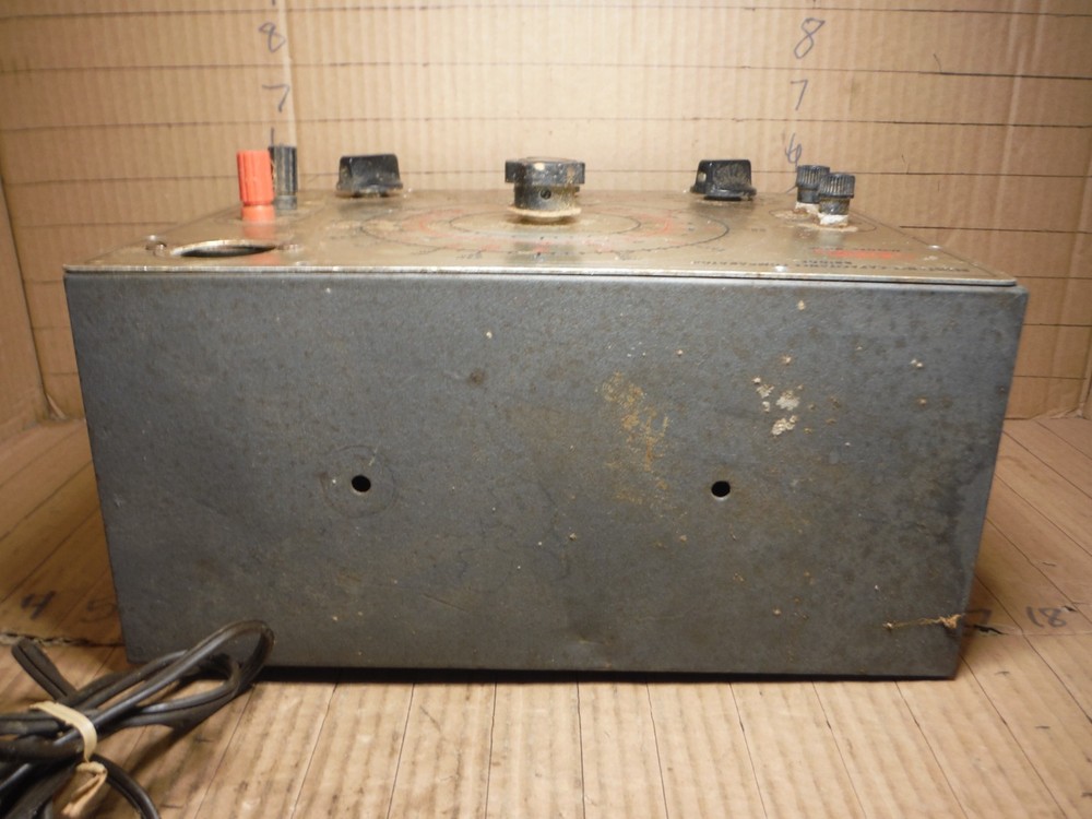 vintage eico 950b resistance capacitance comparator bridge