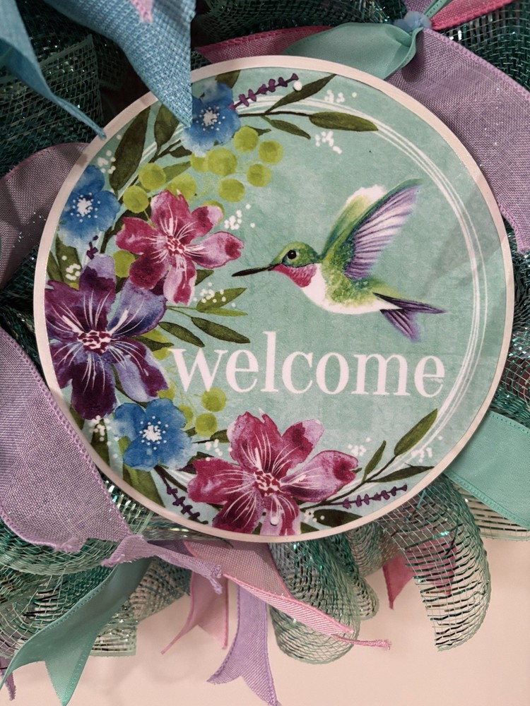 Spring/Summer Hummingbird Wreath