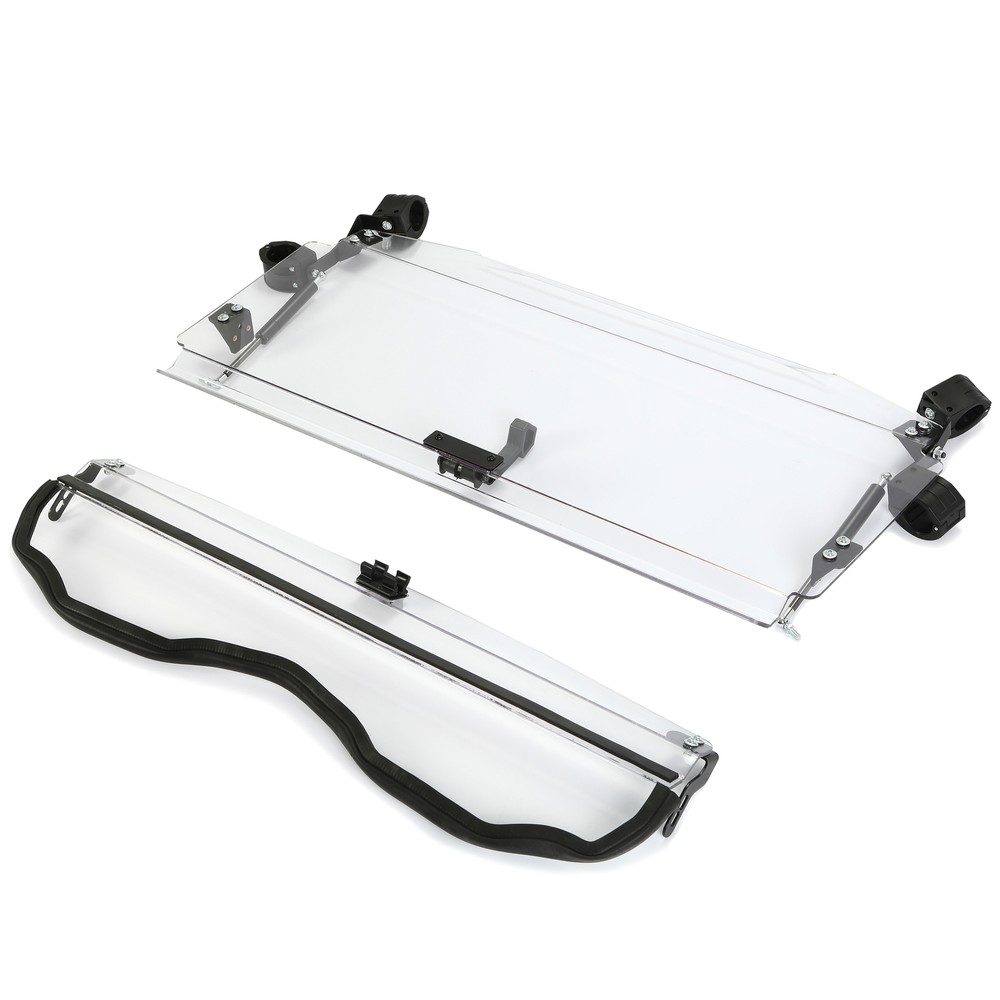 Clear Windshield For 2014+ CFMOTO ZForce 500 / 800 / 1000 Scratch Resistant Flip