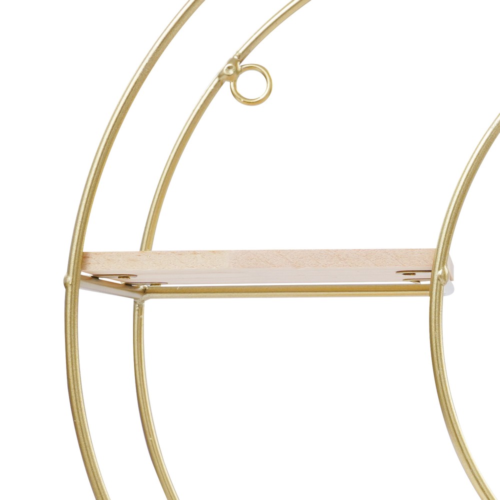 3-tier Round+ Moon Storage Display Rack Storage Display Rack Wall Mounted Shelf