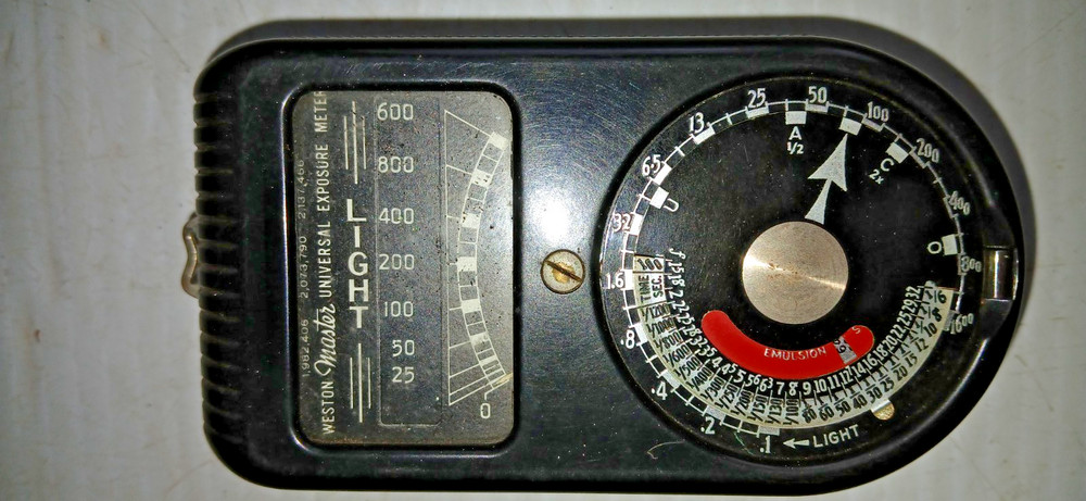 Vintage Weston Master Universal Exposure Meter with Case