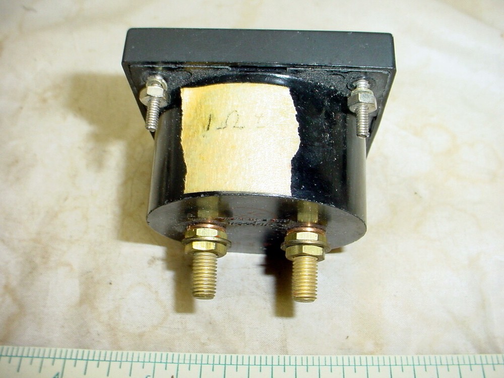 Simpson 0-15 Amps AC Panel Meter Tested Good