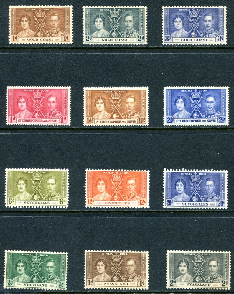 British Commonwealth Coronation Issue Unused Lot #5