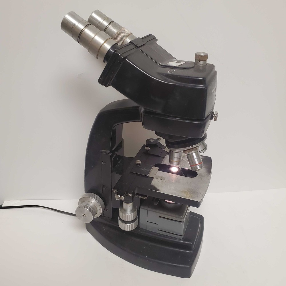 Vintage Bausch & Lomb Microscope M Series #NVS, AS-IS