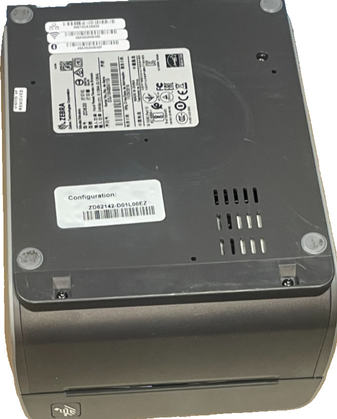 ZEBRA ZD620d Direct Thermal Desktop Label Printer LCD