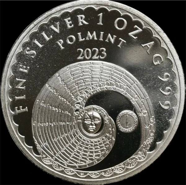 2023 LUNA 1 OZ SILVER BU POLAND