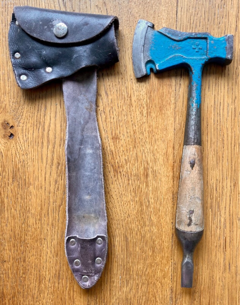 WW2 RARE Hitlerjugend Camp Axe