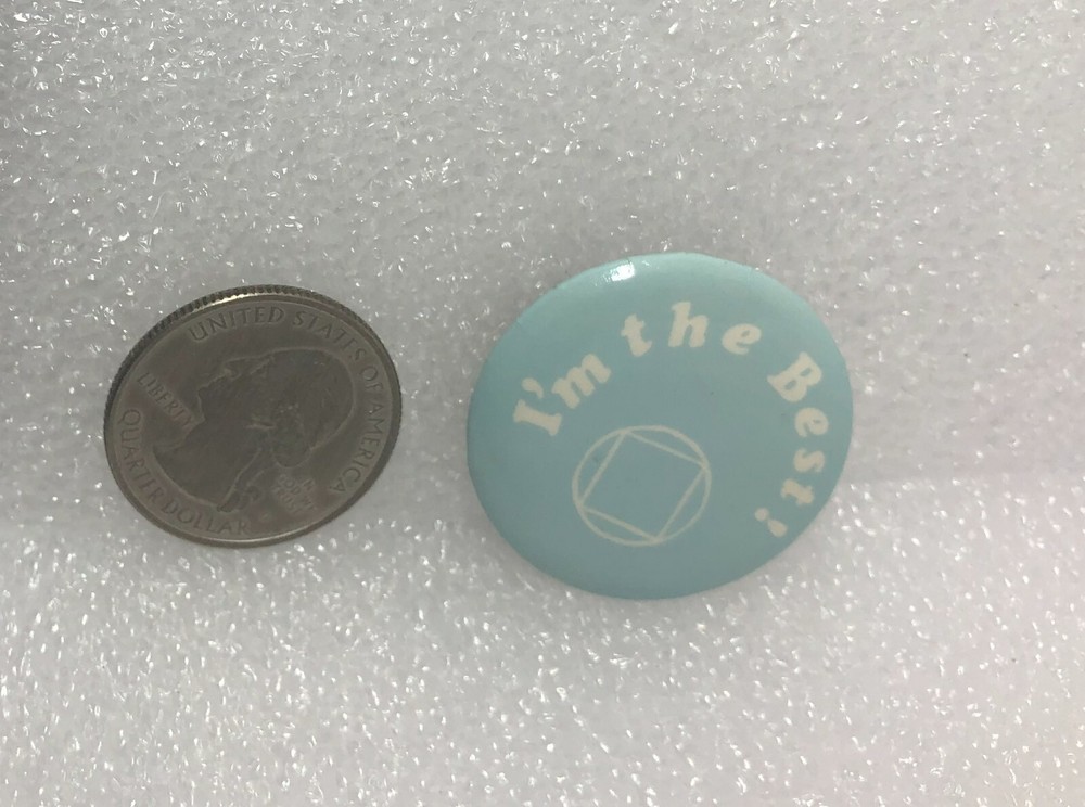 I'm The Best Pin