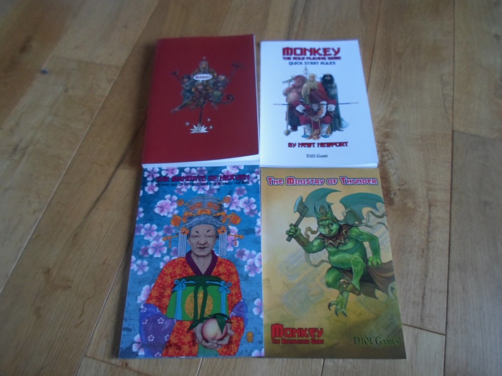 D101 Games MONKEY RPG Collection (NEW/MINT)