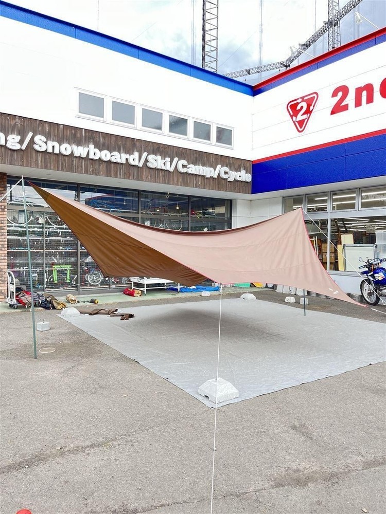 Snow Peak Tarp HD Shielded Hexa Shield Used