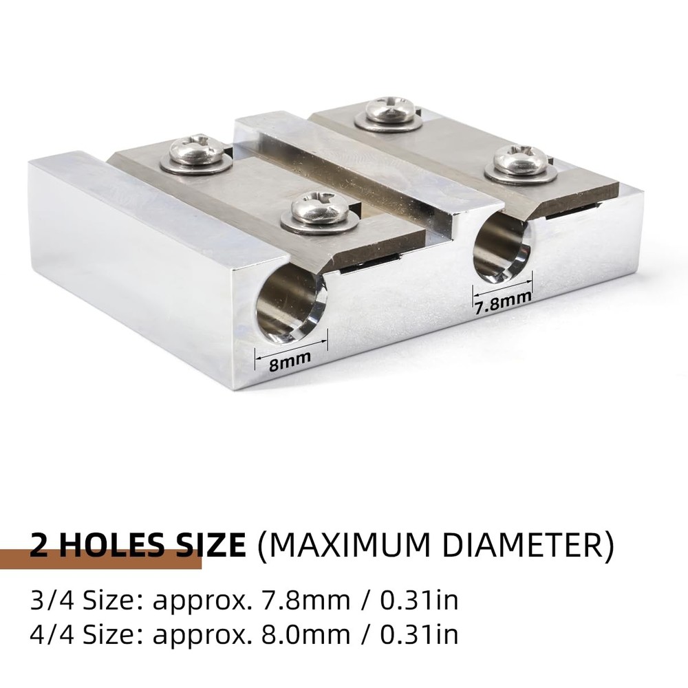 Violin Peg Reels Shaver Making Tools Luthier Tools for 3/4-4/4 Size Violin (S...