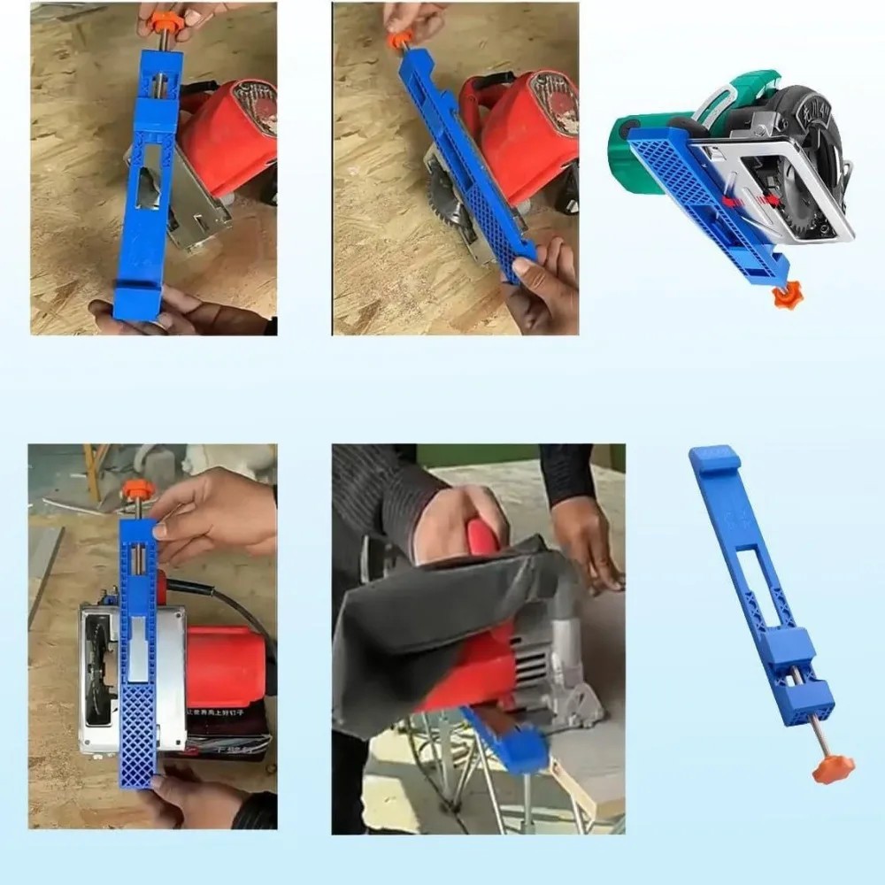 Cutting Machine Base Guide Adjustable Circular Saw Milling Positioning Anti Slip