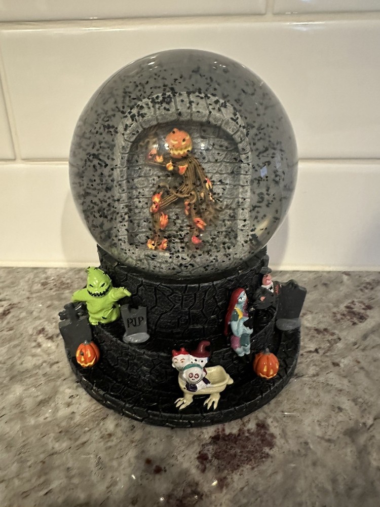 Officially Licensed Nightmare Before Christmas Characters Snow Globe