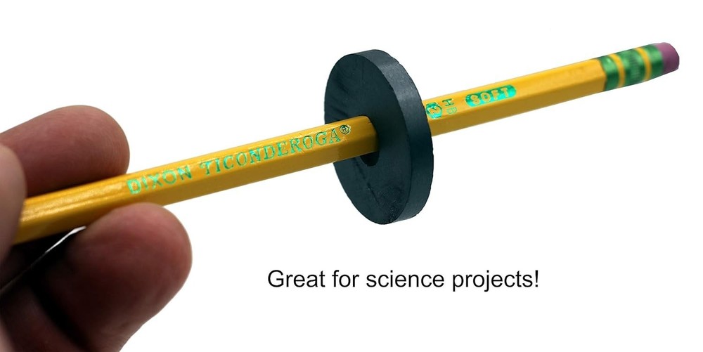 Creative Solutions: 29 Pack 1.25 Inch Ceramic Ring Magnets for Crafts & Projects