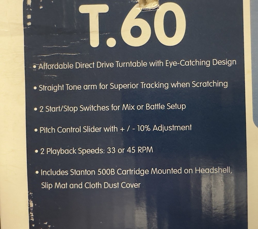 Stanton T.60 Turntable