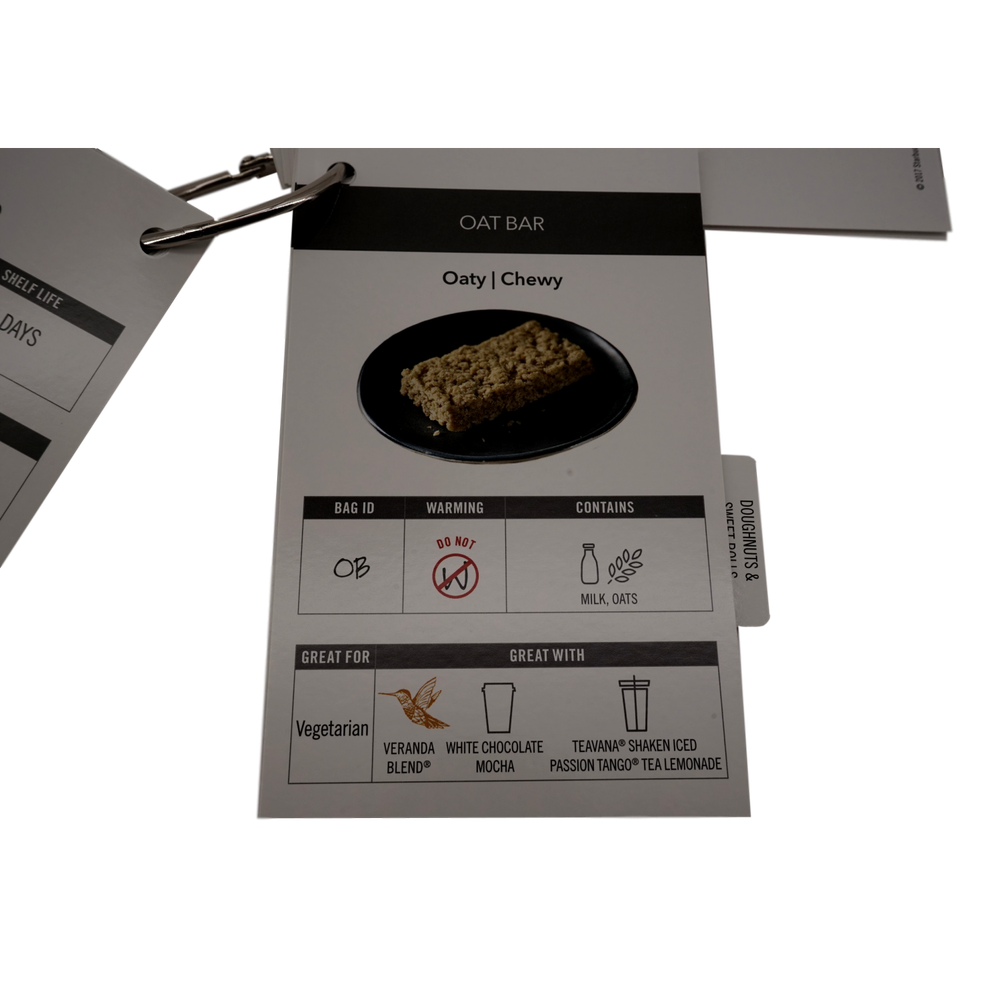 Starbucks Food Cards