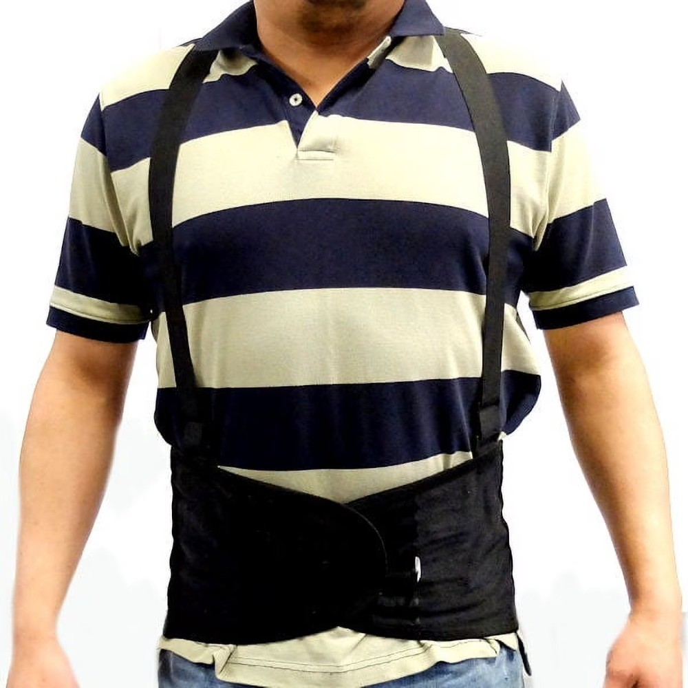 Back Support Belt | Lightweight, Cool Polyester Lumbar Support Belt |Adjustable