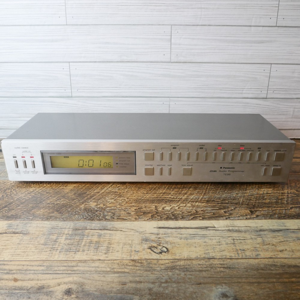 Panasonic TE96 Quartz Audio Programmer Working Vintage