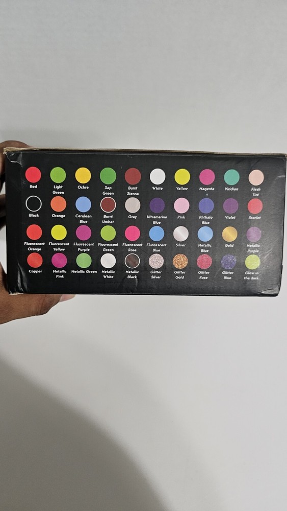 Magicfly 3D Fabric Permanent Paint 39 Colors MISSING 1 COLOR