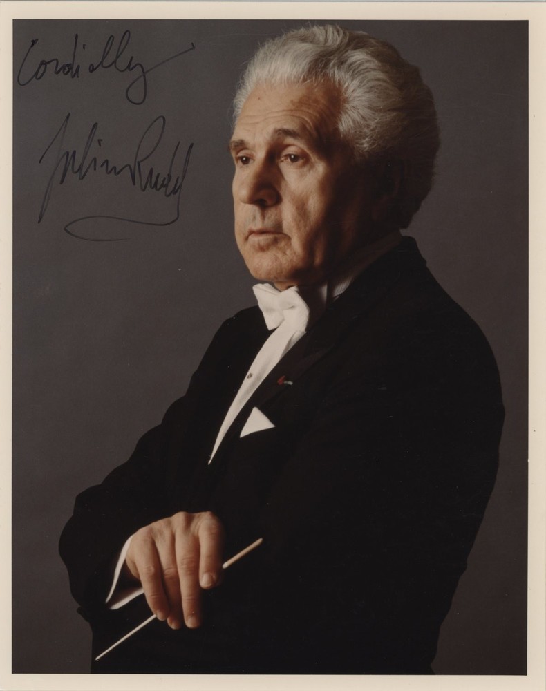 Julius Rudel- Signed Photograph