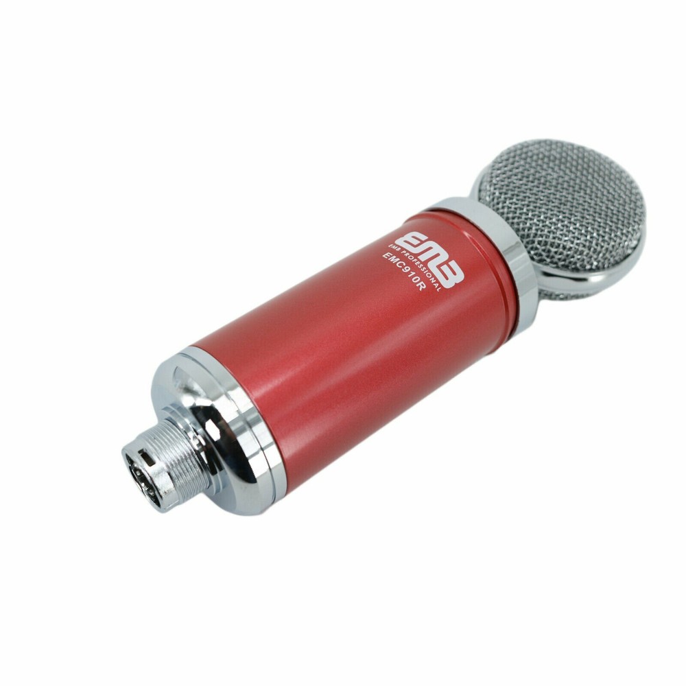 EMC910 Wide Dynamic Range Large Diaphragm Condenser Studio Microphone Red