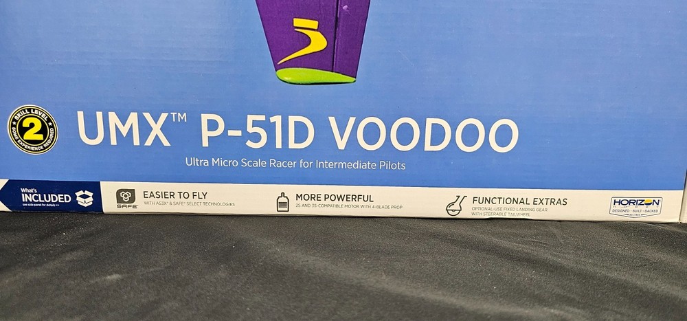 Horizon Hobby E-flite UMX P-51D VOODOO Bind-N-Fly Basic RC Plane