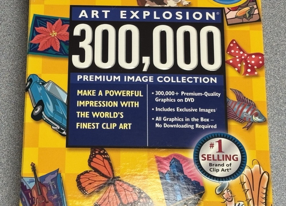 Art Explosion 300,000 Premium Image Collection [CD-ROM] PC