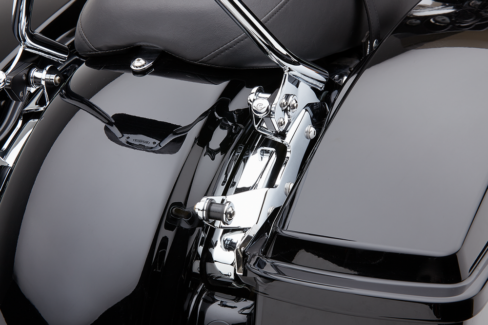 Cobra Chrome Backrest Mount Docking Kit Harley Tri Glide Ultra 14-20