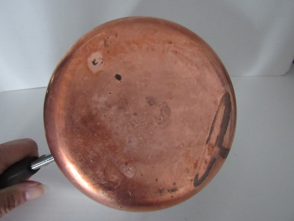 Revere Ware 1 Quart #87 Copper Bottom Saucepan