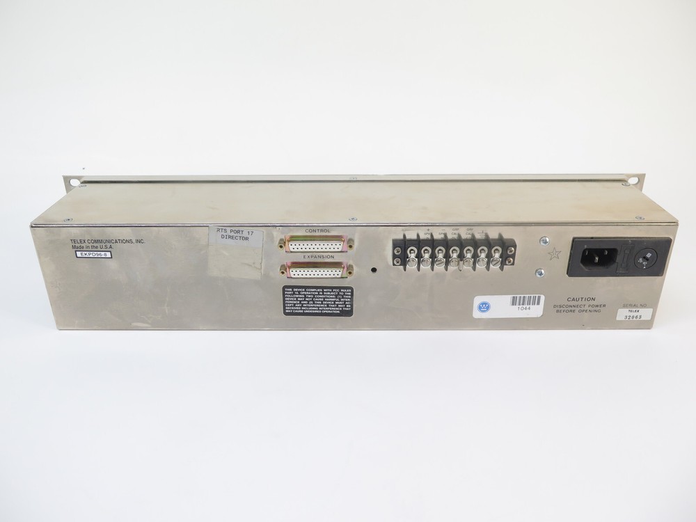 TELEX RTS EKPD96-8 Matrix Intercom Control Panel System