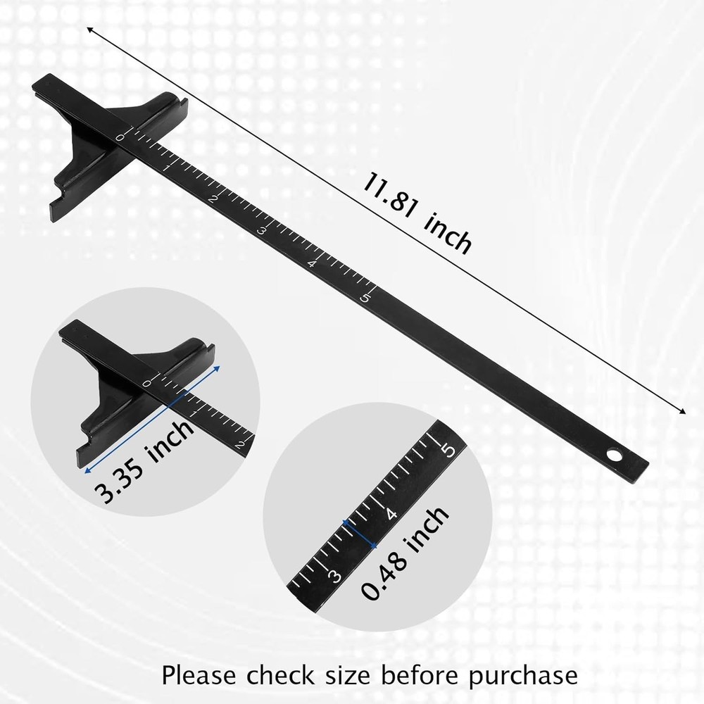Replacement Rip Fence Guide for Ryobi Models - Tool-Free Installation Included