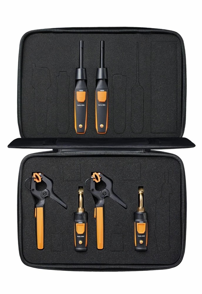 NEW Testo 0563 0009 Smart Probes HVAC & Refrigeration Test & Load Kit, Wireless