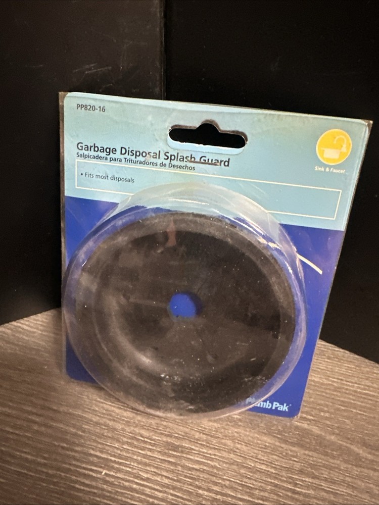 PP820-16 GARBAGE DISPOSAL SPLASH GUARD NOS