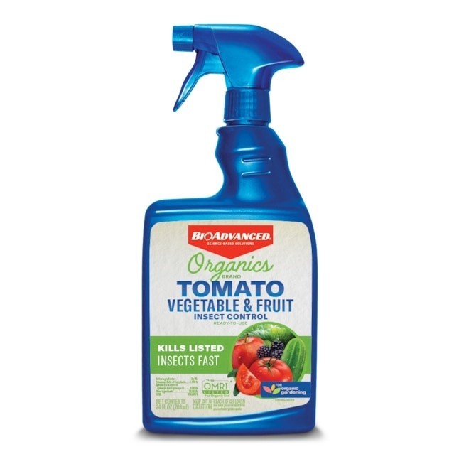 BIOADVANCED ORGANICS - TOMATO - VEGETABLE - FRUIT - INSECT CONTROL - KILLS FAST