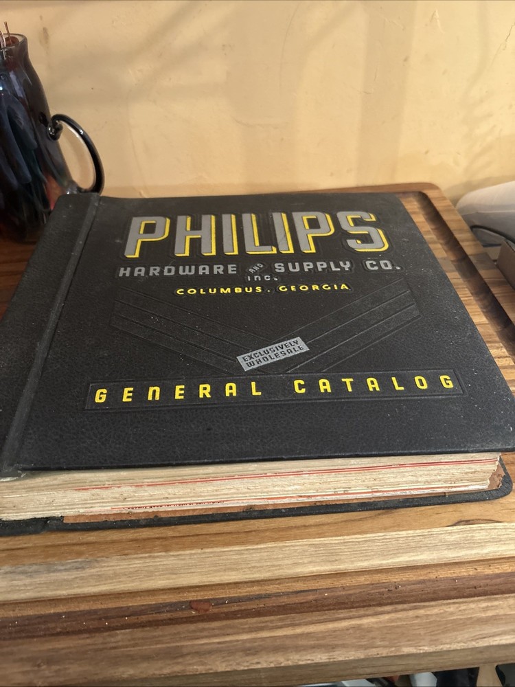 1954 PHIILIPS Hardware Tools Supplies General Catalog
